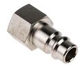 Quick Coupling Socket, Steel, 35bar, 100°C, G1/4" Pack of 5 pieces